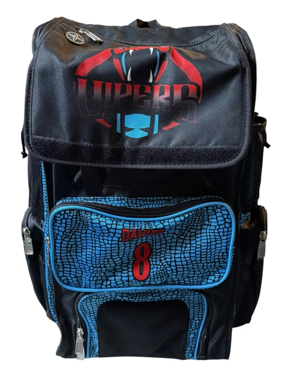 Boombah Superpack Baseball Softball Backpack Gear Bat Bag Custom Vipers